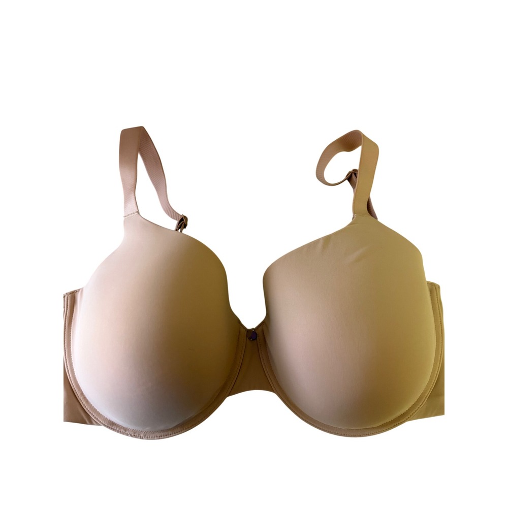 HSIA T-Shirt Bra Women 32G Beige Full Coverage Underwire Support Everyday
